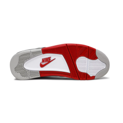 Air Jordan 4 Retro 'Black Fire Red' - Contrast Stitching