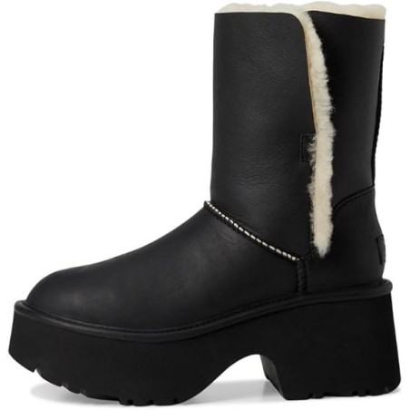 UGG Esmee Leather Boot Hauteur Tige Parfaite Cheville